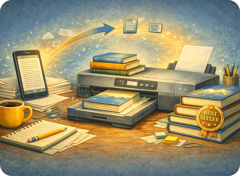POD Publishers in the Age of the E-Book