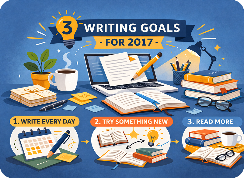 3 Writing Goals for 2017