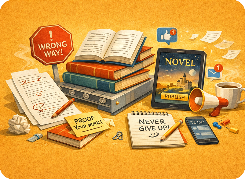 3 Mistakes to Avoid When Self-Publishing