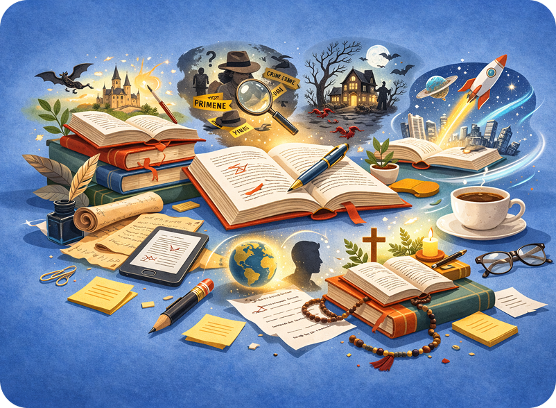 The Top 6 Genres in Self-Publishing
