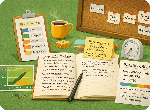 June Writing Series: How to Write Timing and Pacing in a Story