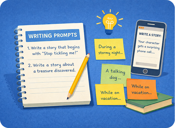 Write On: How Using Writing Prompts Can Keep You Active Over the Summer