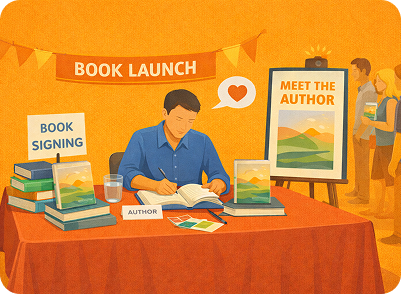 How to Set Up a Book Launch Signing