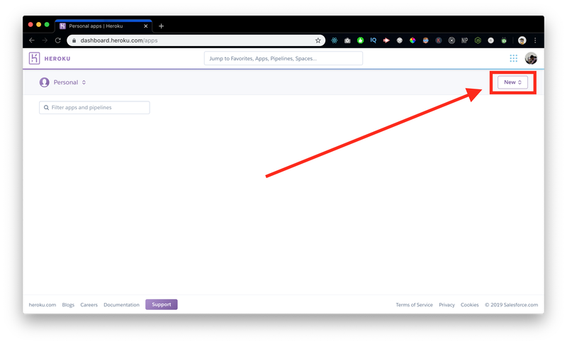 Create new django app in heroku.png