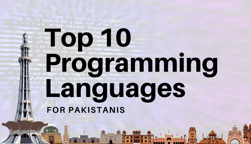 Top 10 Programming Languages for Pakistanis