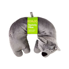 Korjo Squinchy Kids Animal Travel Pillow