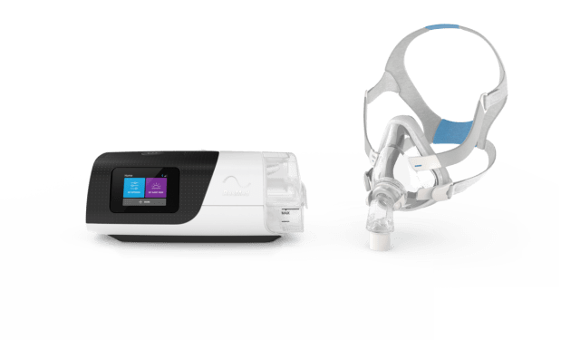 Resmed AirSense 11 machine and mask AirTouch F20