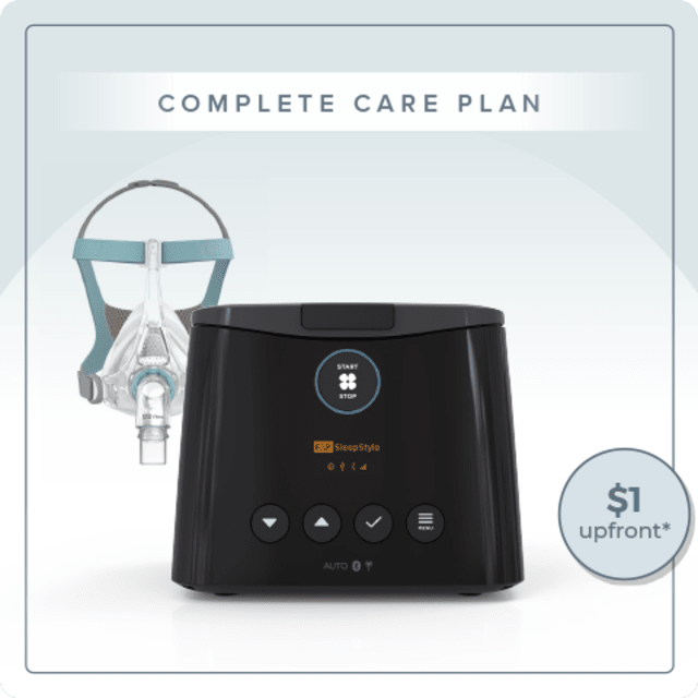 Fisher and Paykel SleepStyle+ Auto CPAP Machine Plan - Complete Care