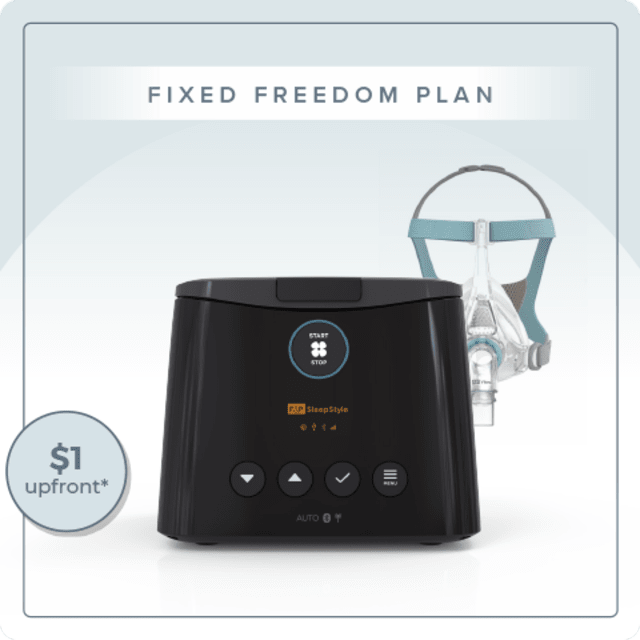 Fixed Pressure CPAP Freedom Plan - Fisher & Paykel SleepStyle CPAP