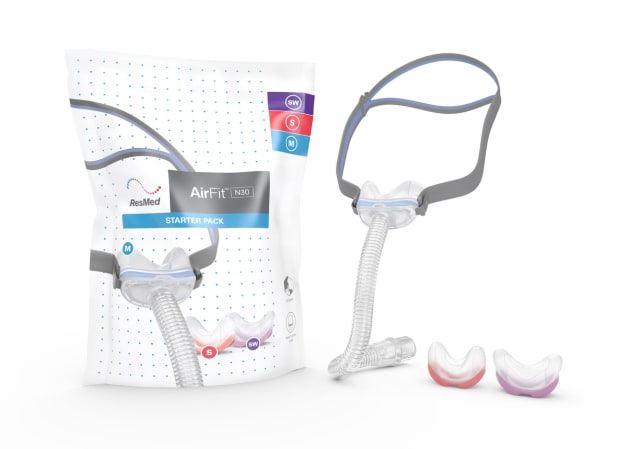 ResMed Airfit N30 Nasal CPAP Mask Starter Pack