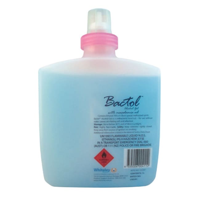 Bactol Hand Sanitiser with 70% Ethanol (1L)