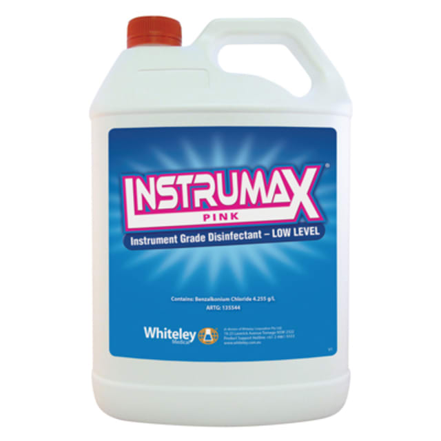 Instrumax Pink Instrument Grade Disinfectant (5L)