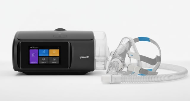 yuwell machine and mask