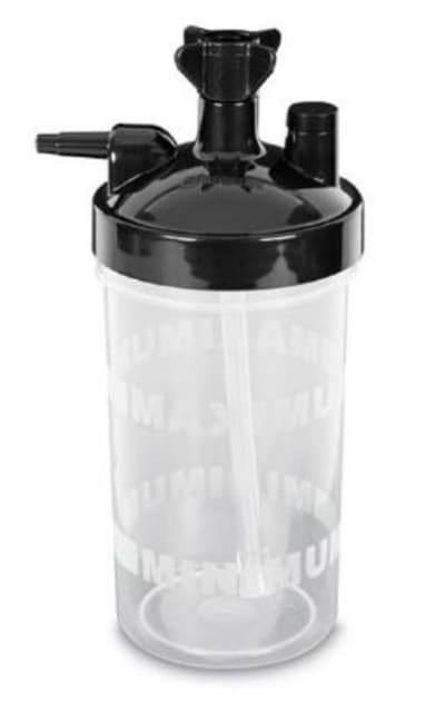 (Discontinued) Humidifier Bottle for Drive DeVilbiss Portable Oxygen Concentrators