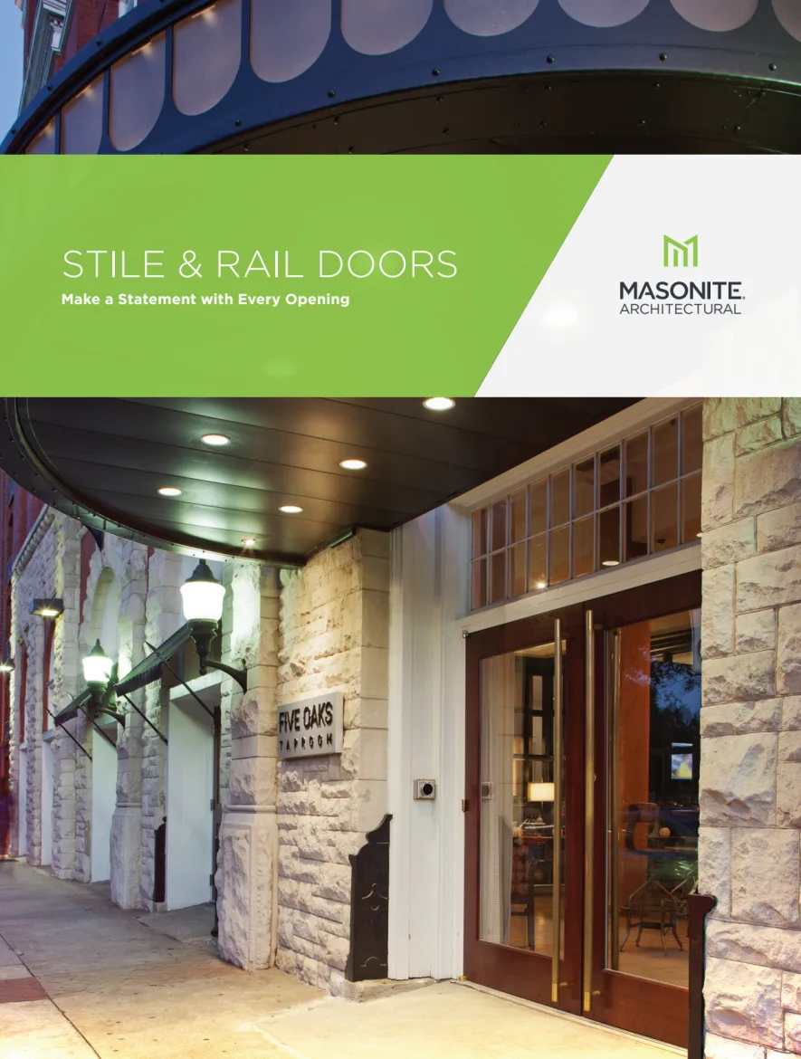 Masonite Stile and Rail
