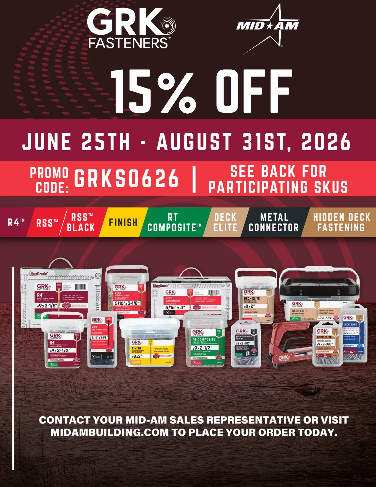 2026 GRK Summer Promo