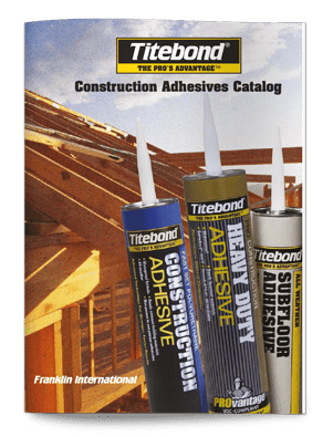 Titebond Construction Adhesives Brochure Icon