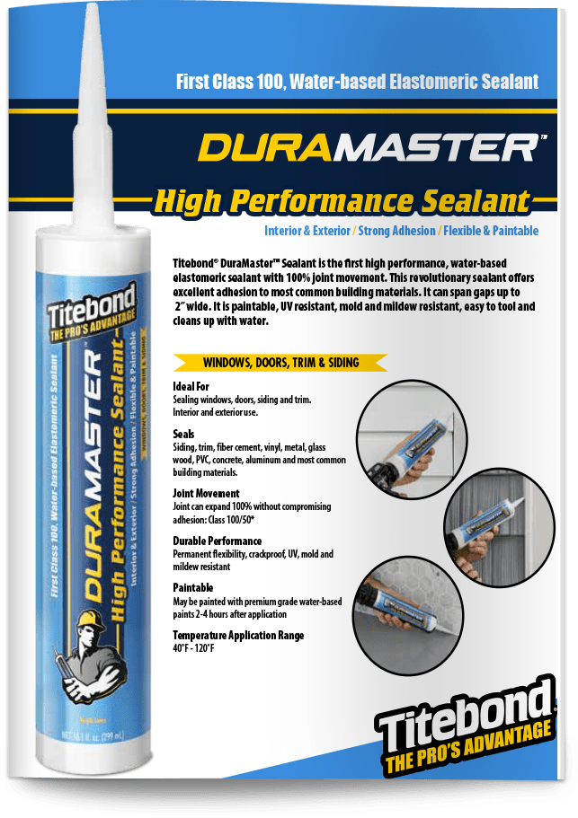Titebond DuraMaster Brochure Icon