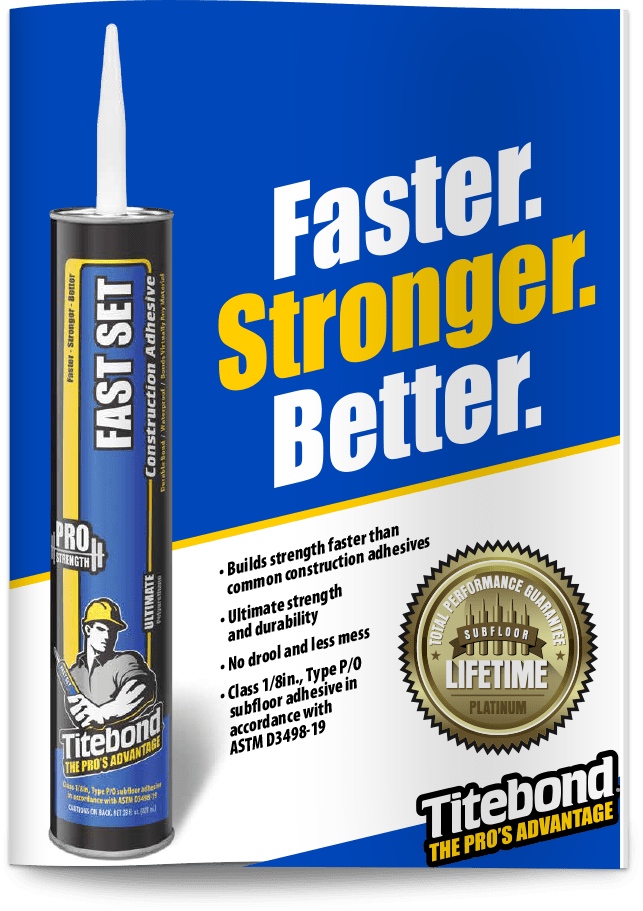Titebond Fast Set Polyurethane Brochure Icon