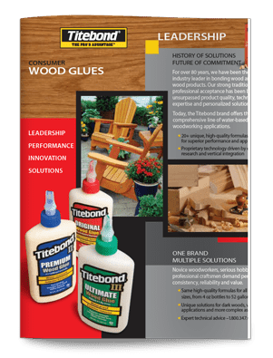 Titebond Wood Glues Brochure Icon