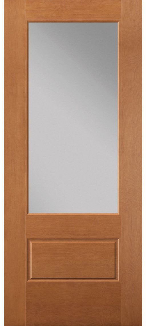 Exterior Slabs VFT Flushed Glazed Three Quarter Light 80 34