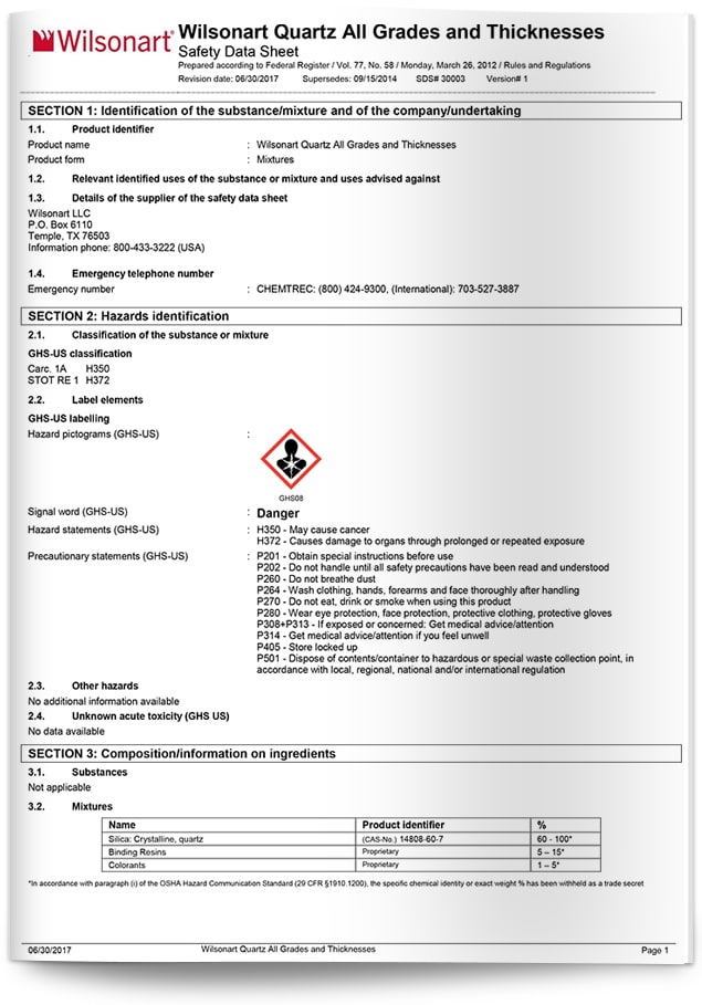 SDS_wilsonart_quart_all_grades_and_thicknesses