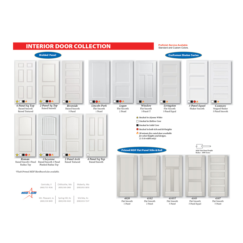 Interior Door Moulded Stock Flyer