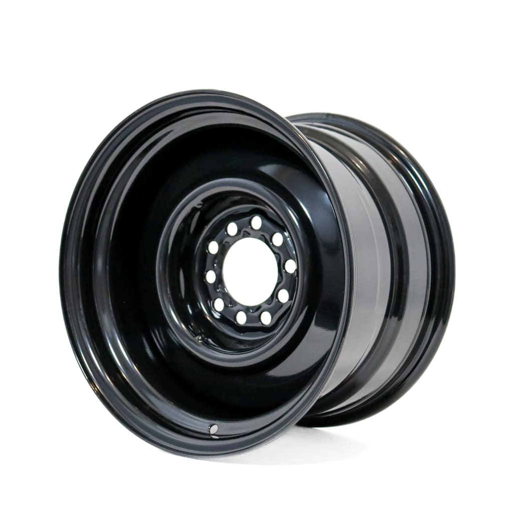 15X9 BLACK MULTI SMOOTHIE 5-120.65/114.3 (4.75/4.5) PCD. +6ET
