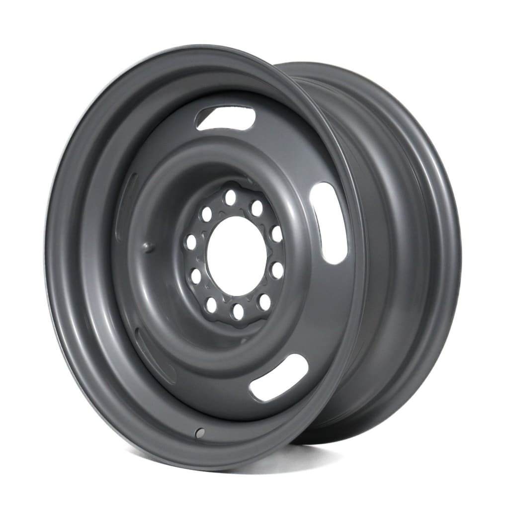 Rally Steel Rims 15X7 SILVER RALLY STEEL WHEEL WITH 4