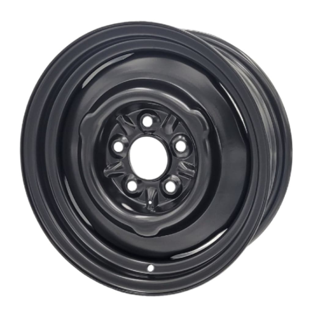 Holden Steel Rims 14X6 EARLY HOLDEN MATTE BLACK STEEL WHEEL CB 5X108 ET+12
