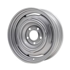 15X4.5 SILVER OEM HQ STEEL WHEEL 5-120.65 PCD. +6ET 337ID