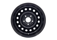 15X8 BLACK GMH INTERCEPTOR STEEL WHEEL 5-120 PCD. -25ET