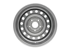 15X8 SILVER GMH INTERCEPTOR STEEL WHEEL 5-120 PCD. -25ET