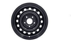 15X8 BLACK GMH INTERCEPTOR STEEL WHEEL 5-120 PCD. +48ET