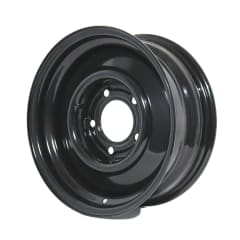 15X6 BLACK SMOOTHIE STEEL WHEEL 5-139.7 PCD. 0ET