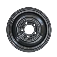 15X6 BLACK SMOOTHIE STEEL WHEEL 5-139.7 PCD. 0ET