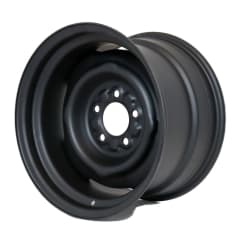 15X9 MATTE BLACK OEM FORD STEEL WHEEL 5-114.3 PCD +6ET