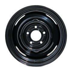 14X7 GLOSS BLACK TRAILER STEEL WHEEL 5-114.3 PCD. +24ET