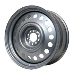 20X9 SILVER INTERCEPTOR STEEL WHEEL 5-120/114.3 PCD. +45ET