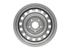 15X7 SILVER GMH INTERCEPTOR STEEL WHEEL 5-120 PCD. +43ET