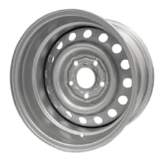 15X8 SILVER GMH INTERCEPTOR STEEL WHEEL 5-120 PCD. -25ET