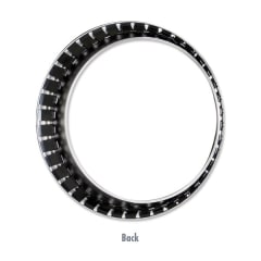 15" STAINLESS STEEL 3" DEEP ROUND EDGE TRIM RING