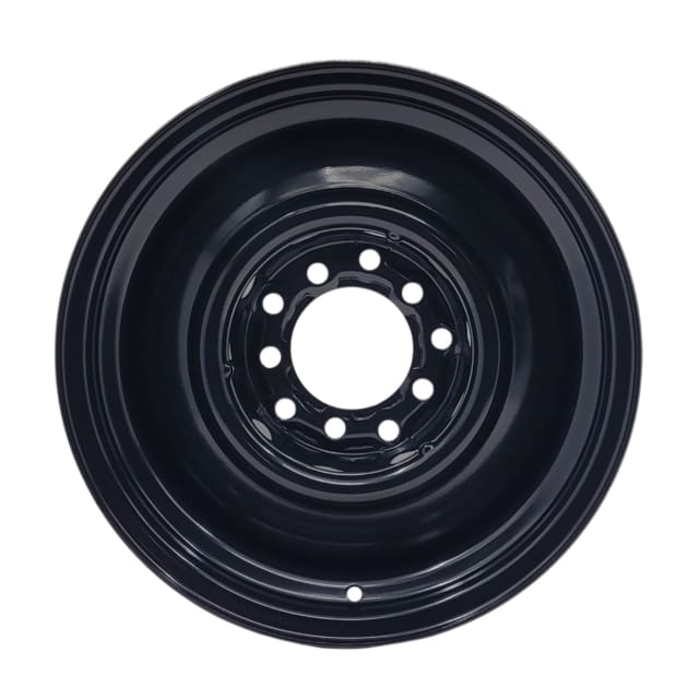 15X6 BLACK SMOOTHIE STEEL WHEEL 5-127/139.7 PCD. 0ET