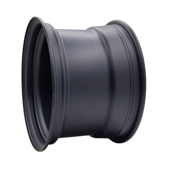 15X10 MATTE BLACK OEM HQ STEEL WHEEL 5-120.65 PCD. -12ET 337ID