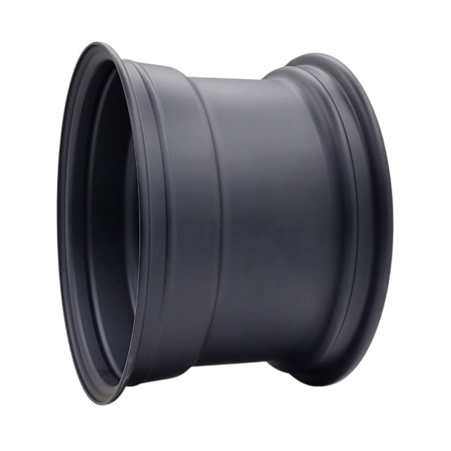 15X10 MATTE BLACK OEM HQ STEEL WHEEL 5-120.65 PCD. -55ET 337ID