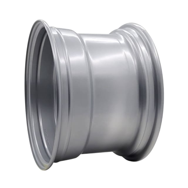 15X10 SILVER 12 SLOT STEEL WHEEL 5-114.3 PCD. -55ET