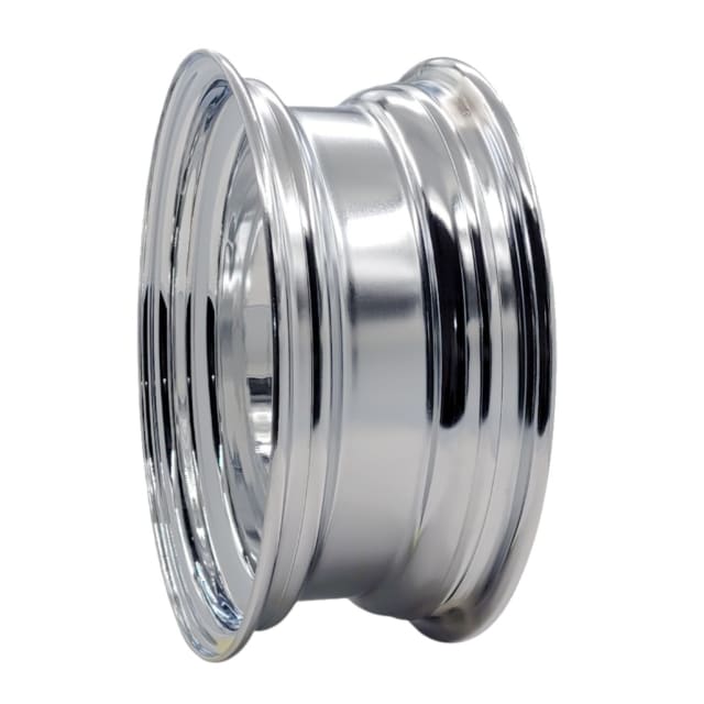 15X6 CHROME STEEL OUTER WHEEL BAND BARREL CASE 337.5MM ID