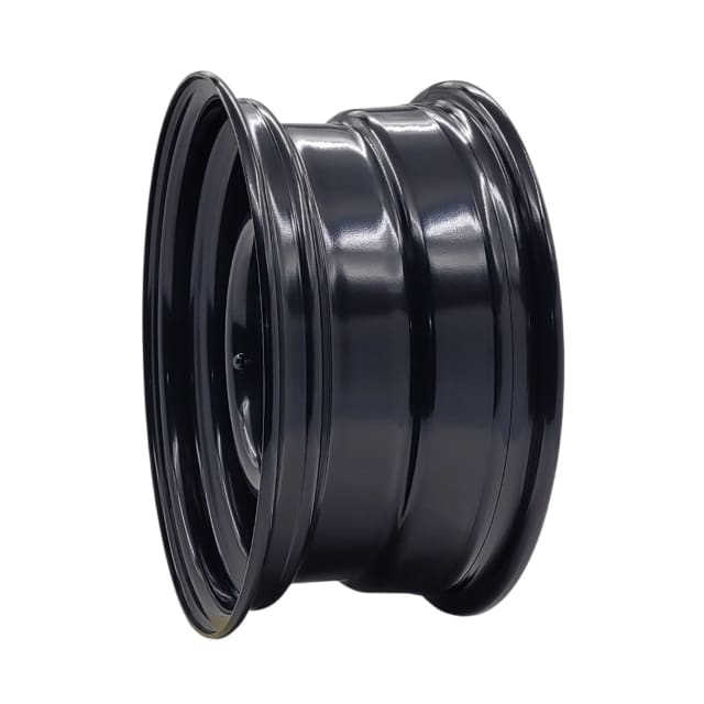 15X7 BLACK SMOOTHIE STEEL WHEEL 5-127/139.7 PCD. 0ET