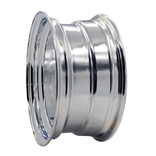 15X7 CHROME STEEL OUTER WHEEL BAND BARREL CASE 337.5MM ID