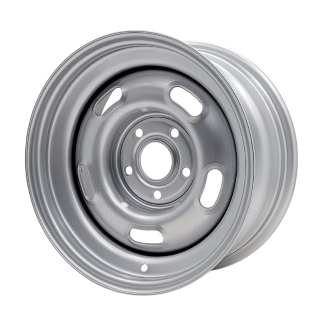 15X7 SILVER 5 SLOT STEEL WHEEL 5-114.3 PCD. +6ET 312ID